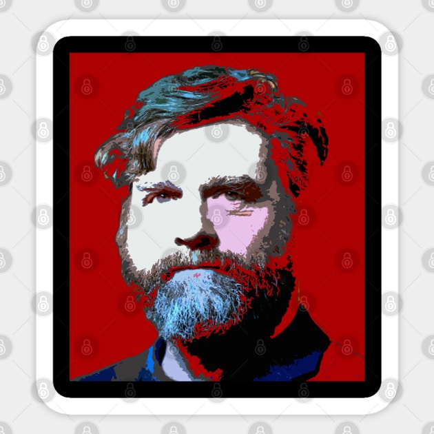 zach galifianakis Sticker by oryan80